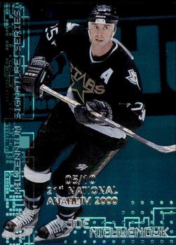 1999-00 Be a Player Millennium Signature Series - Anaheim National Emerald #78 Joe Nieuwendyk Front