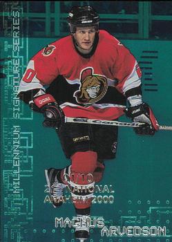 1999-00 Be a Player Millennium Signature Series - Anaheim National Emerald #171 Magnus Arvedson Front