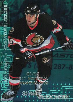1999-00 Be a Player Millennium Signature Series - Anaheim National Emerald #176 Shawn McEachern Front