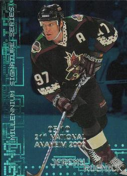 1999-00 Be a Player Millennium Signature Series - Anaheim National Emerald #190 Jeremy Roenick Front