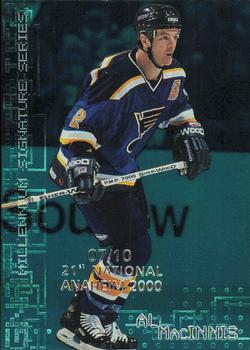 1999-00 Be a Player Millennium Signature Series - Anaheim National Emerald #203 Al MacInnis Front