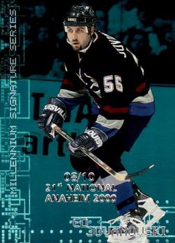 1999-00 Be a Player Millennium Signature Series - Anaheim National Emerald #234 Ed Jovanovski Front