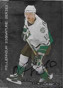 1999-00 Be a Player Millennium Signature Series - Autographs #3 Oleg Tverdovsky Front