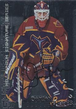 1999-00 Be a Player Millennium Signature Series - Autographs #13 Damian Rhodes Front