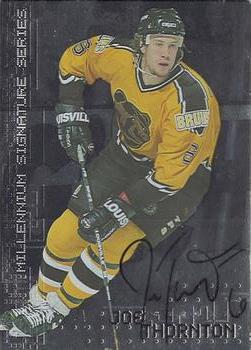 1999-00 Be a Player Millennium Signature Series - Autographs #24 Joe Thornton Front
