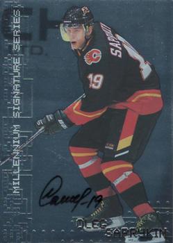 1999-00 Be a Player Millennium Signature Series - Autographs #41 Oleg Saprykin Front