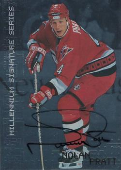 1999-00 Be a Player Millennium Signature Series - Autographs #54 Nolan Pratt Front