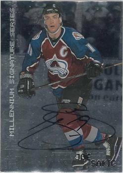 1999-00 Be a Player Millennium Signature Series - Autographs #67 Joe Sakic Front