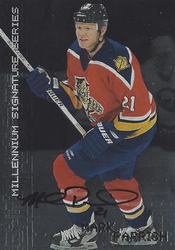 1999-00 Be a Player Millennium Signature Series - Autographs #113 Mark Parrish Front