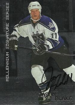 1999-00 Be a Player Millennium Signature Series - Autographs #126 Jason Blake Front