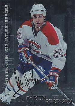 1999-00 Be a Player Millennium Signature Series - Autographs #132 Martin Rucinsky Front