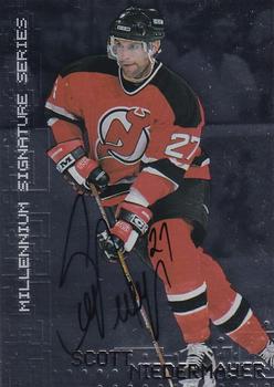 1999-00 Be a Player Millennium Signature Series - Autographs #144 Scott Niedermayer Front