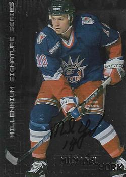 1999-00 Be a Player Millennium Signature Series - Autographs #167 Mike York Front
