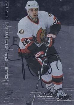 1999-00 Be a Player Millennium Signature Series - Autographs #175 Jason York Front