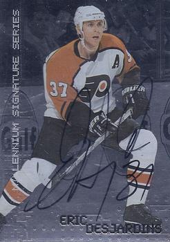 1999-00 Be a Player Millennium Signature Series - Autographs #180 Eric Desjardins Front