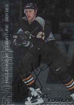 1999-00 Be a Player Millennium Signature Series - Autographs #197 Alex Kovalev Front