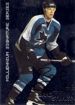 1999-00 Be a Player Millennium Signature Series - Autographs #214 Brad Stuart Front