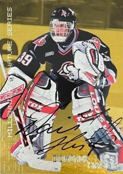 1999-00 Be a Player Millennium Signature Series - Autographs Gold #29 Dominik Hasek Front