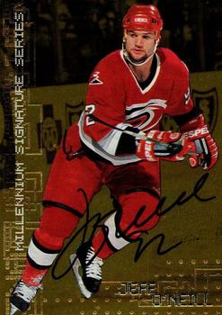 1999-00 Be a Player Millennium Signature Series - Autographs Gold #51 Jeff O'Neill Front