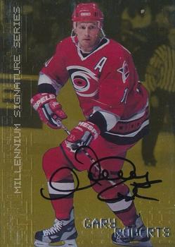 1999-00 Be a Player Millennium Signature Series - Autographs Gold #53 Gary Roberts Front
