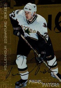 1999-00 Be a Player Millennium Signature Series - Autographs Gold #84 Pavel Patera Front