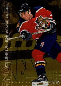 1999-00 Be a Player Millennium Signature Series - Autographs Gold #117 Paul Laus Front
