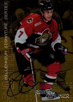 1999-00 Be a Player Millennium Signature Series - Autographs Gold #177 Rob Zamuner Front