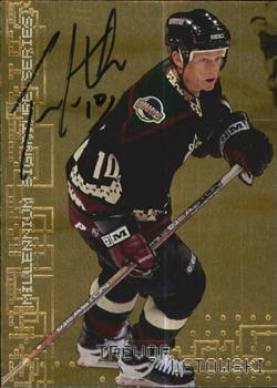 1999-00 Be a Player Millennium Signature Series - Autographs Gold #193 Trevor Letowski Front