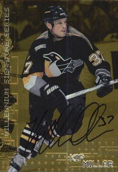 1999-00 Be a Player Millennium Signature Series - Autographs Gold #199 Kip Miller Front