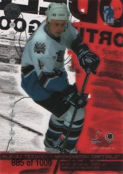 1999-00 Be a Player Millennium Signature Series - Calder Candidates Ruby #C-29 Alexei Tezikov Back