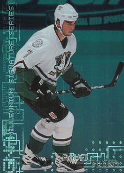 1999-00 Be a Player Millennium Signature Series - Emerald #7 Pavel Trnka Front