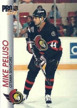 1992-93 Pro Set #122 Mike Peluso Front