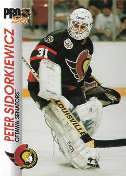1992-93 Pro Set #125 Peter Sidorkiewicz Front