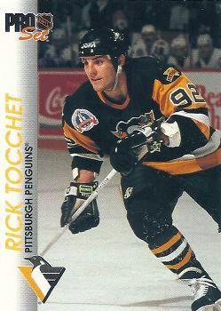 1992-93 Pro Set #138 Rick Tocchet Front