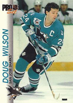 1992-93 Pro Set #165 Doug Wilson Front