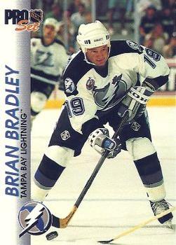 1992-93 Pro Set #174 Brian Bradley Front