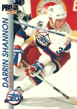 1992-93 Pro Set #218 Darrin Shannon Front