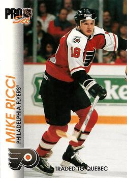 1992-93 Pro Set #133 Mike Ricci Front