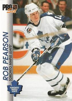 1992-93 Pro Set #191 Rob Pearson Front