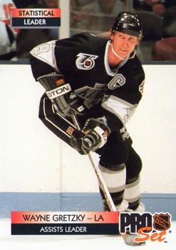 1992-93 Pro Set #246 Wayne Gretzky Front