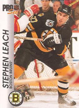 1992-93 Pro Set #6 Stephen Leach Front