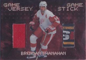 1999-00 Be a Player Millennium Signature Series - Jersey and Stick #JS-02 Brendan Shanahan Front