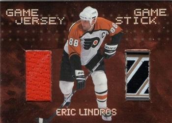 1999-00 Be a Player Millennium Signature Series - Jersey and Stick #JS-18 Eric Lindros Front