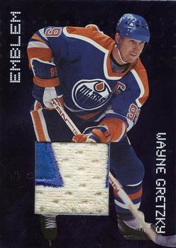 1999-00 Be a Player Millennium Signature Series - Jersey Emblems #E-09 Wayne Gretzky Front