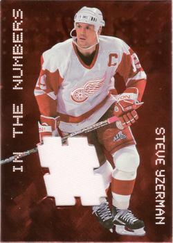 1999-00 Be a Player Millennium Signature Series - In the Numbers #N-30 Steve Yzerman Front