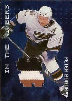 1999-00 Be a Player Millennium Signature Series - In the Numbers #N-17 Peter Bondra Front