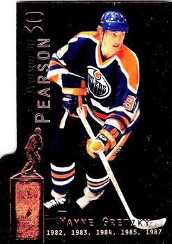 1999-00 Be a Player Millennium Signature Series - Pearson #P-9 Wayne Gretzky Front
