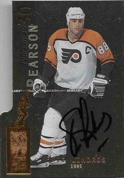 1999-00 Be a Player Millennium Signature Series - Pearson Autographs #P-4 Eric Lindros Front