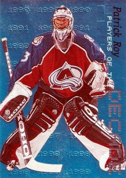 1999-00 Be a Player Millennium Signature Series - Players of the Decade #D-3 Patrick Roy Front