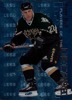 1999-00 Be a Player Millennium Signature Series - Players of the Decade #D-8 Brett Hull Front
